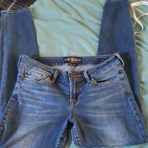 Lucky Brand Jeans Size 6/28 R, 30" inseam
